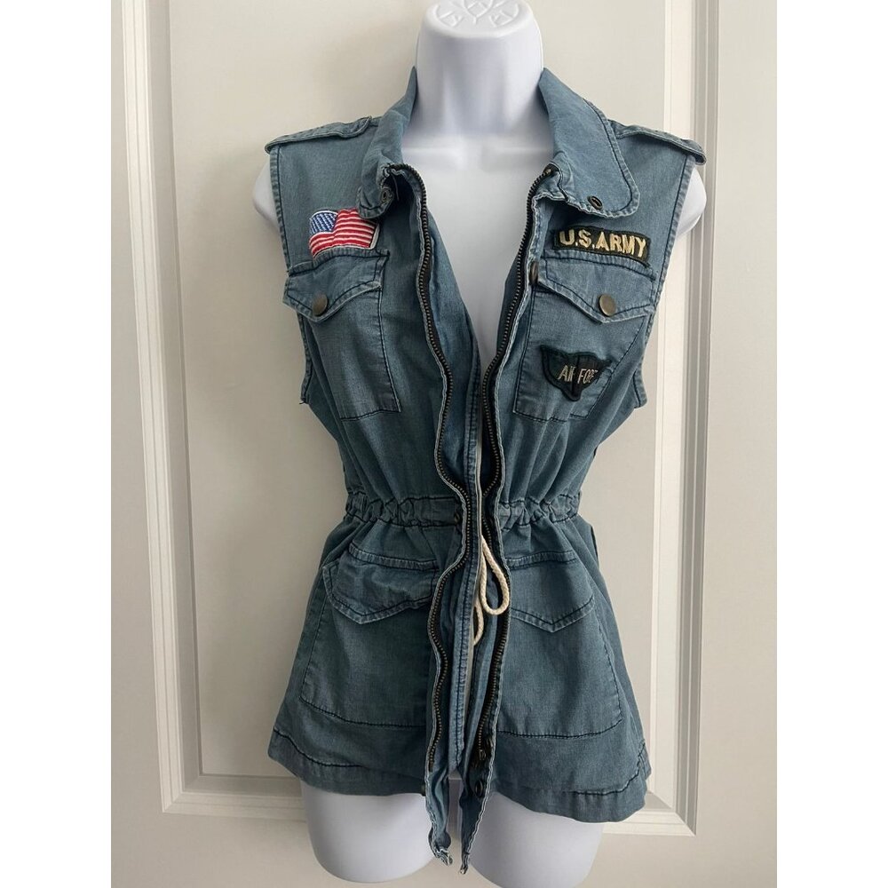 Unique Denim Vest